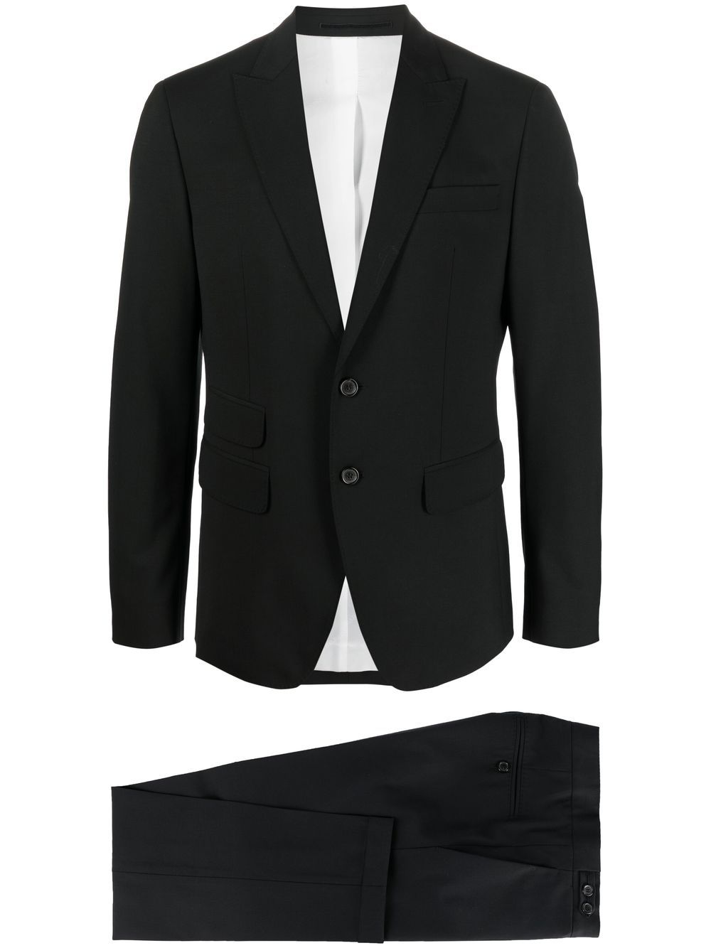 DSQUARED2 two-piece single-breasted suit - Black von DSQUARED2