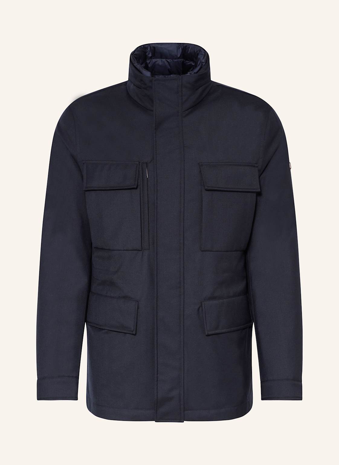 Duno Lightweight-Daunenjacke Circut Mit Herausnehmbarer Blende blau