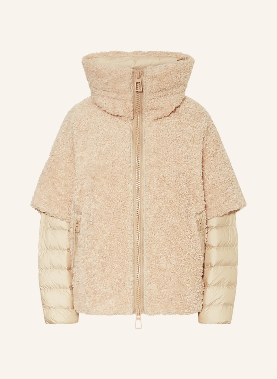 Duno Teddyfell-Jacke Odette beige von DUNO