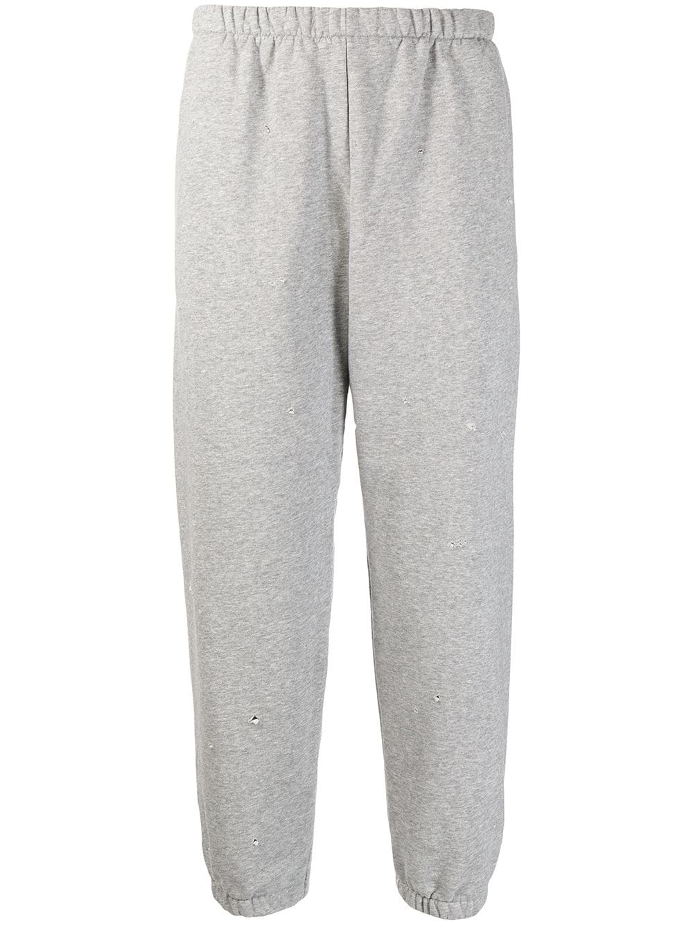 DUOltd graphic-print cotton-blend track trousers - Grey von DUOltd