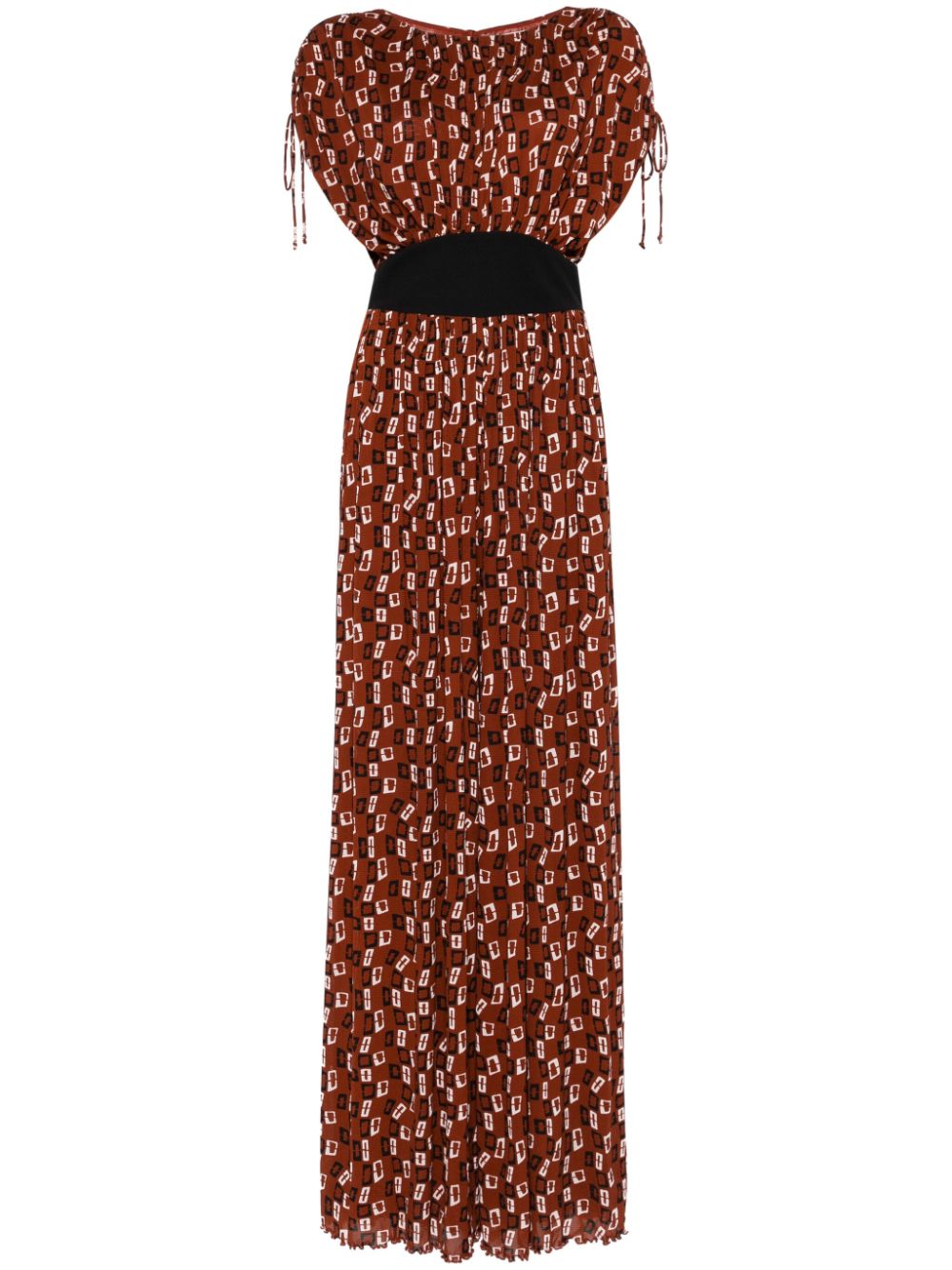 DVF Diane von Furstenberg Andra jumpsuit - Brown von DVF Diane von Furstenberg