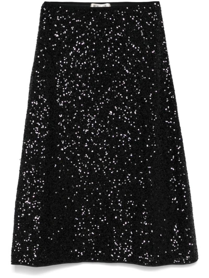 DVF Diane von Furstenberg Araminta midi skirt - Black von DVF Diane von Furstenberg