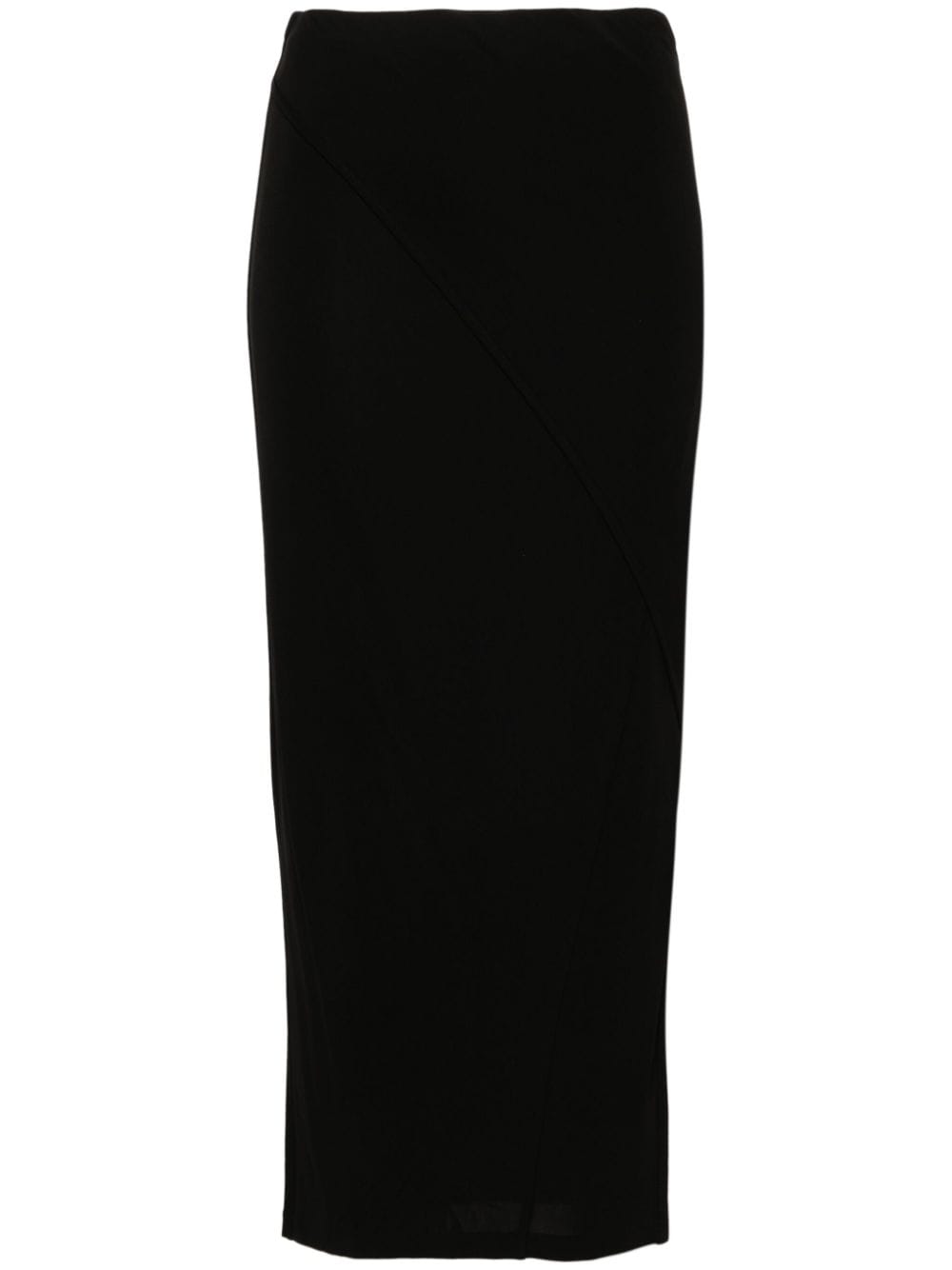 DVF Diane von Furstenberg Archer midi skirt - Black von DVF Diane von Furstenberg