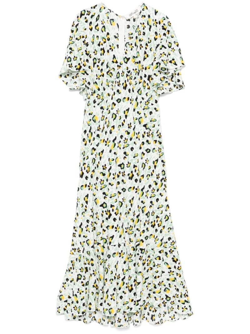 DVF Diane von Furstenberg Cecilia midi dress - Green von DVF Diane von Furstenberg