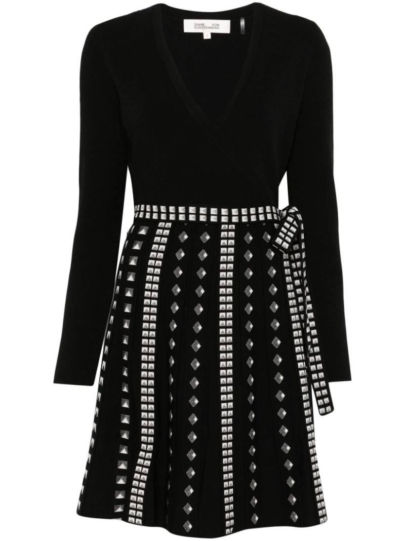 DVF Diane von Furstenberg Chelsea mini dress - Black von DVF Diane von Furstenberg