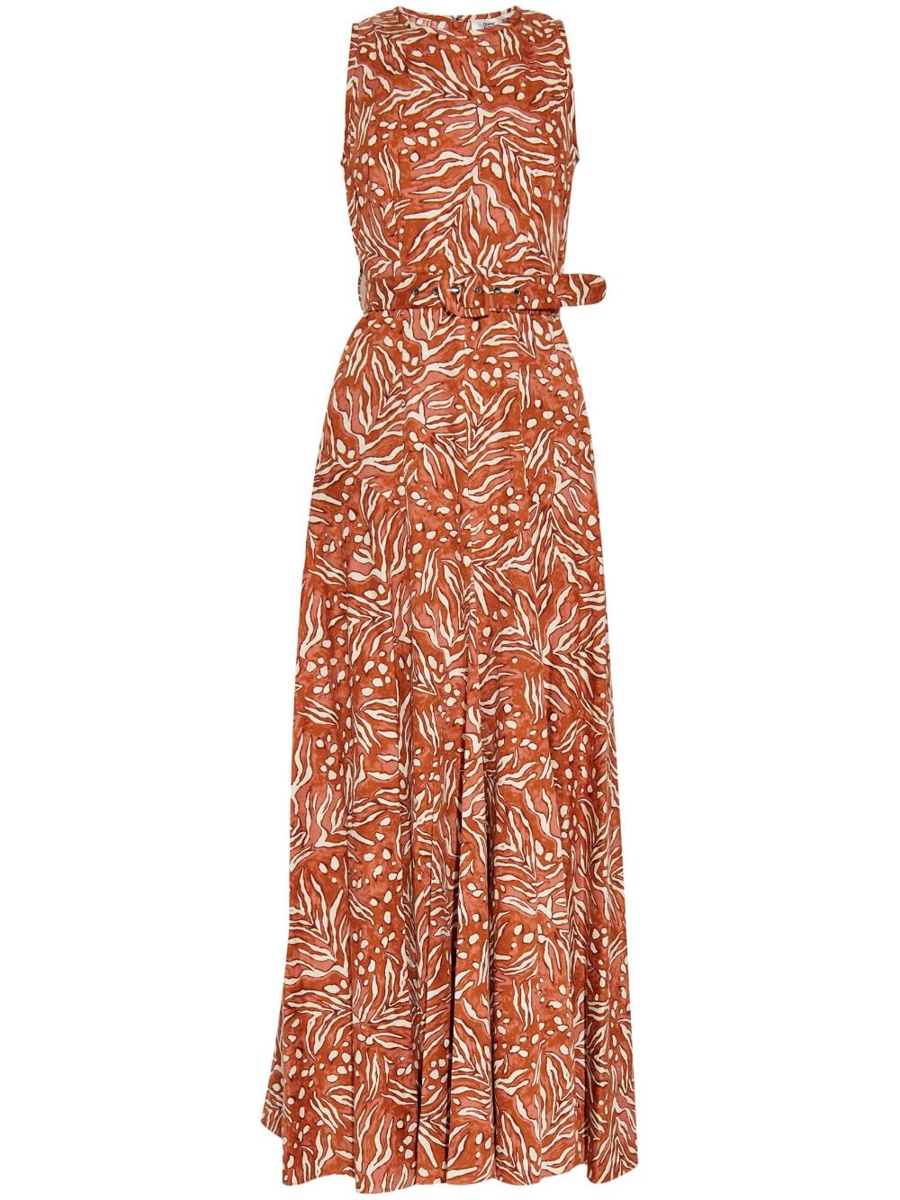 DVF Diane von Furstenberg Elliot maxi dress - Orange von DVF Diane von Furstenberg