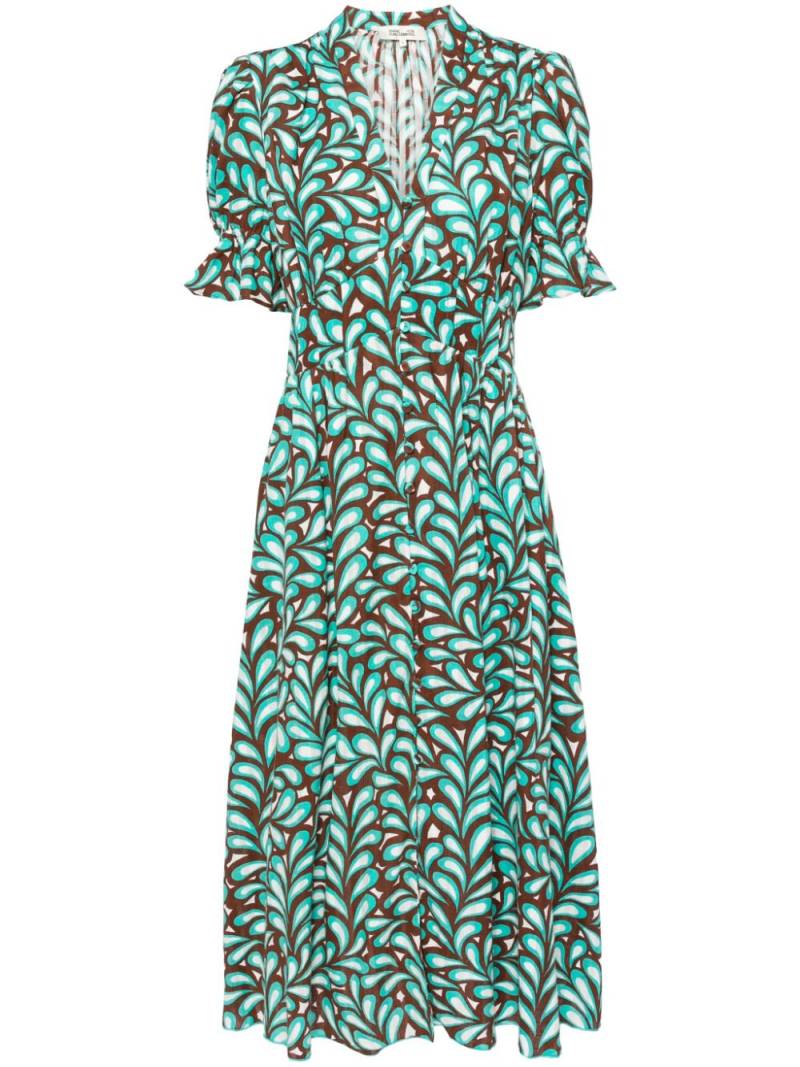 DVF Diane von Furstenberg Erica dress - Brown von DVF Diane von Furstenberg