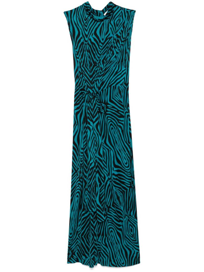 DVF Diane von Furstenberg Geri midi dress - Blue von DVF Diane von Furstenberg