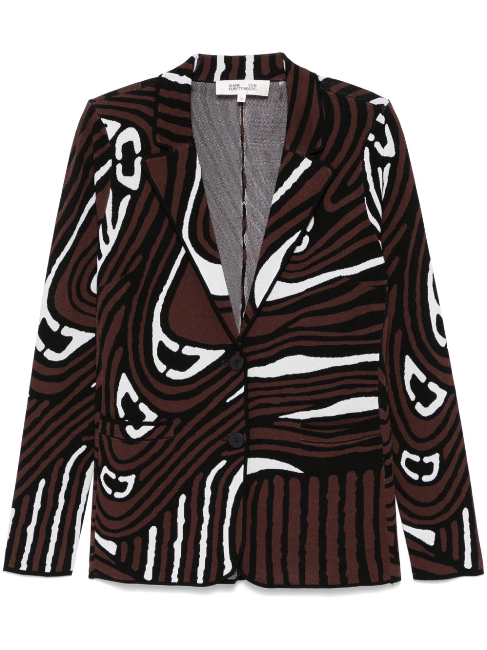 DVF Diane von Furstenberg Ibrox jacket - Brown von DVF Diane von Furstenberg