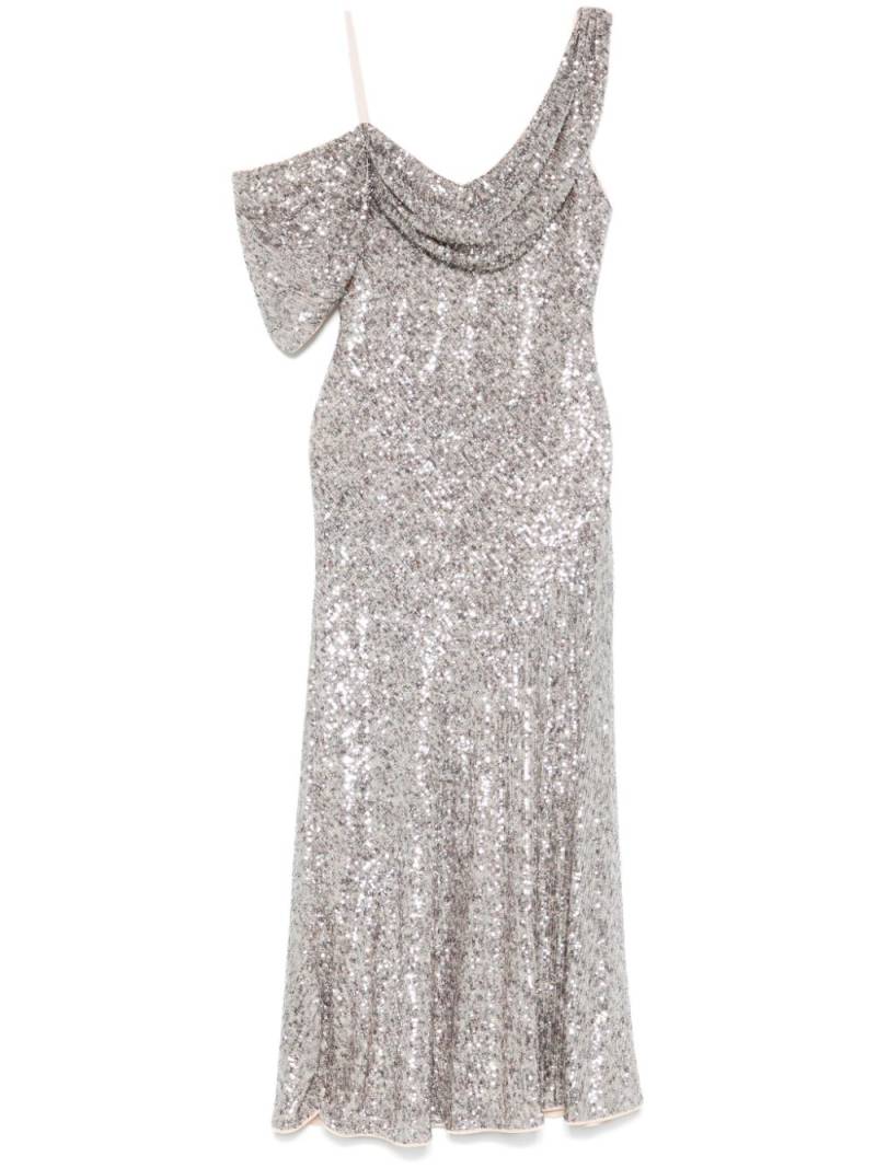 DVF Diane von Furstenberg Joaquin maxi dress - Grey von DVF Diane von Furstenberg