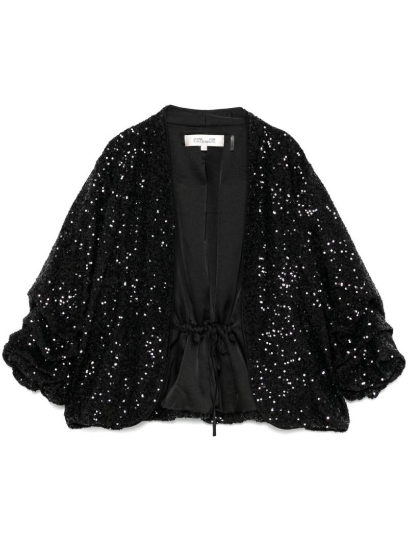 DVF Diane von Furstenberg Laredo jacket - Black von DVF Diane von Furstenberg