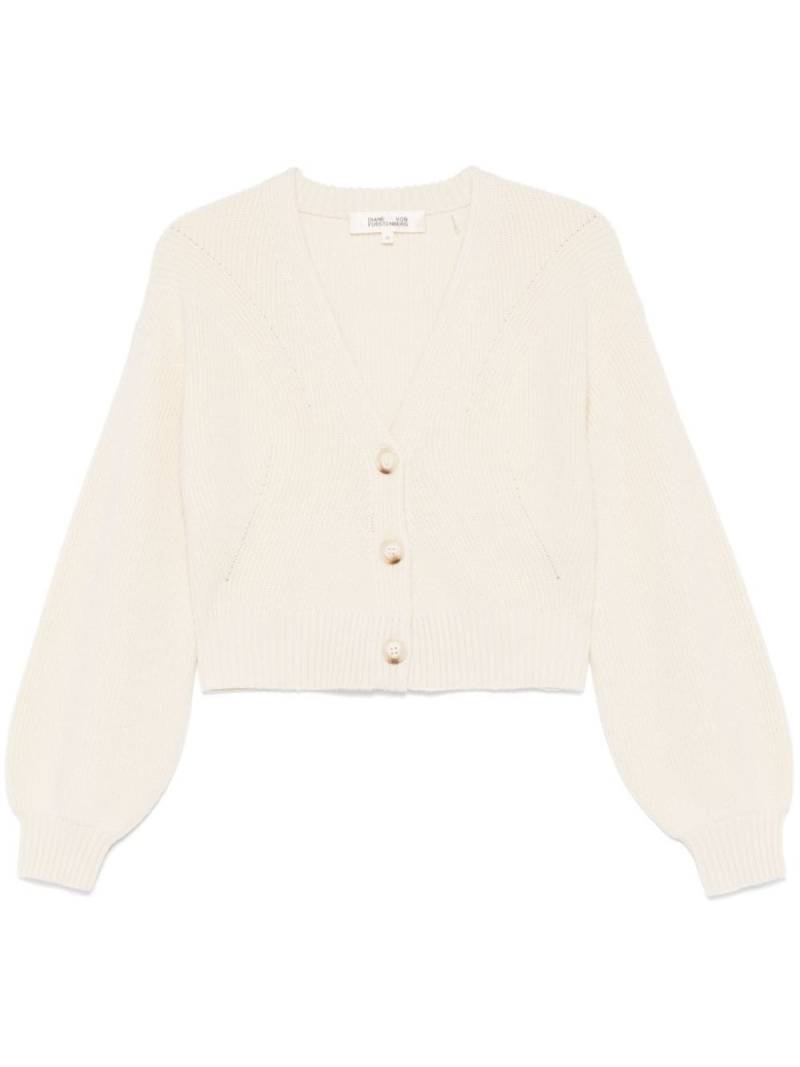 DVF Diane von Furstenberg Leslie cardigan - Neutrals von DVF Diane von Furstenberg