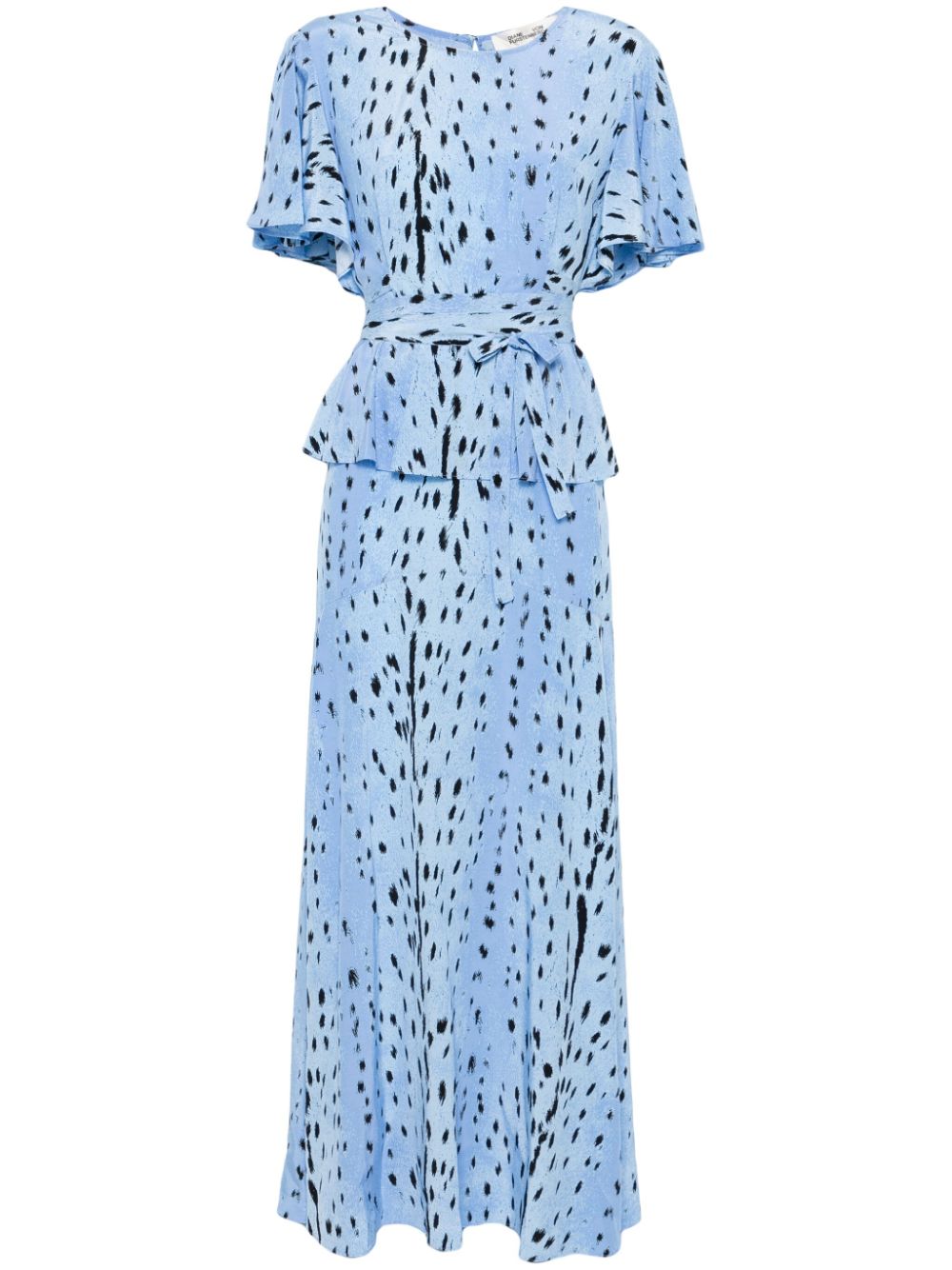 DVF Diane von Furstenberg Levana maxi dress - Blue von DVF Diane von Furstenberg