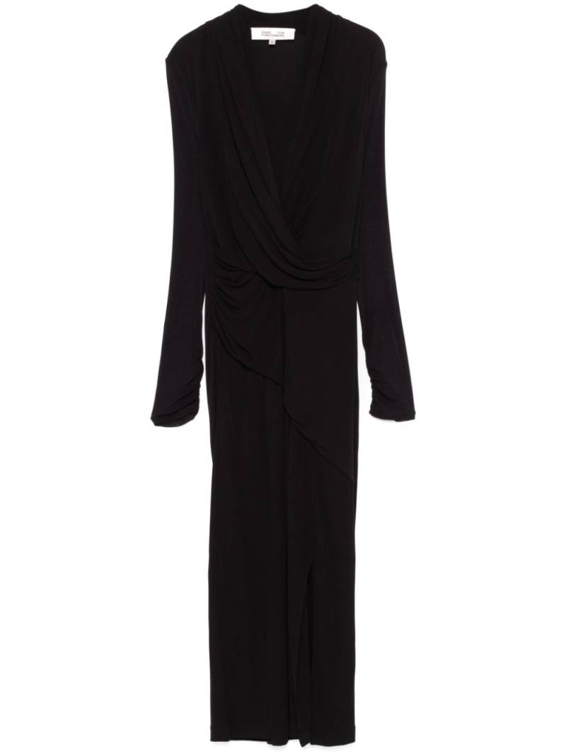 DVF Diane von Furstenberg Serina midi dress - Black von DVF Diane von Furstenberg