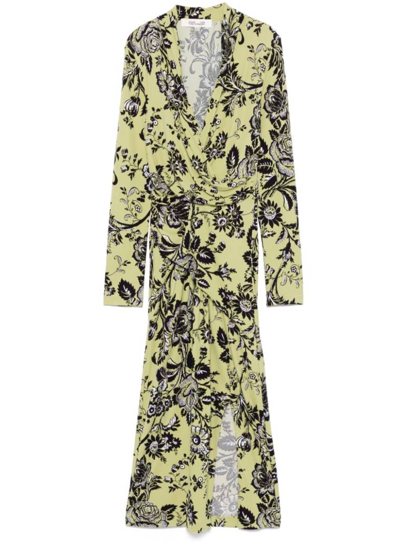 DVF Diane von Furstenberg Tash midi dress - Green von DVF Diane von Furstenberg