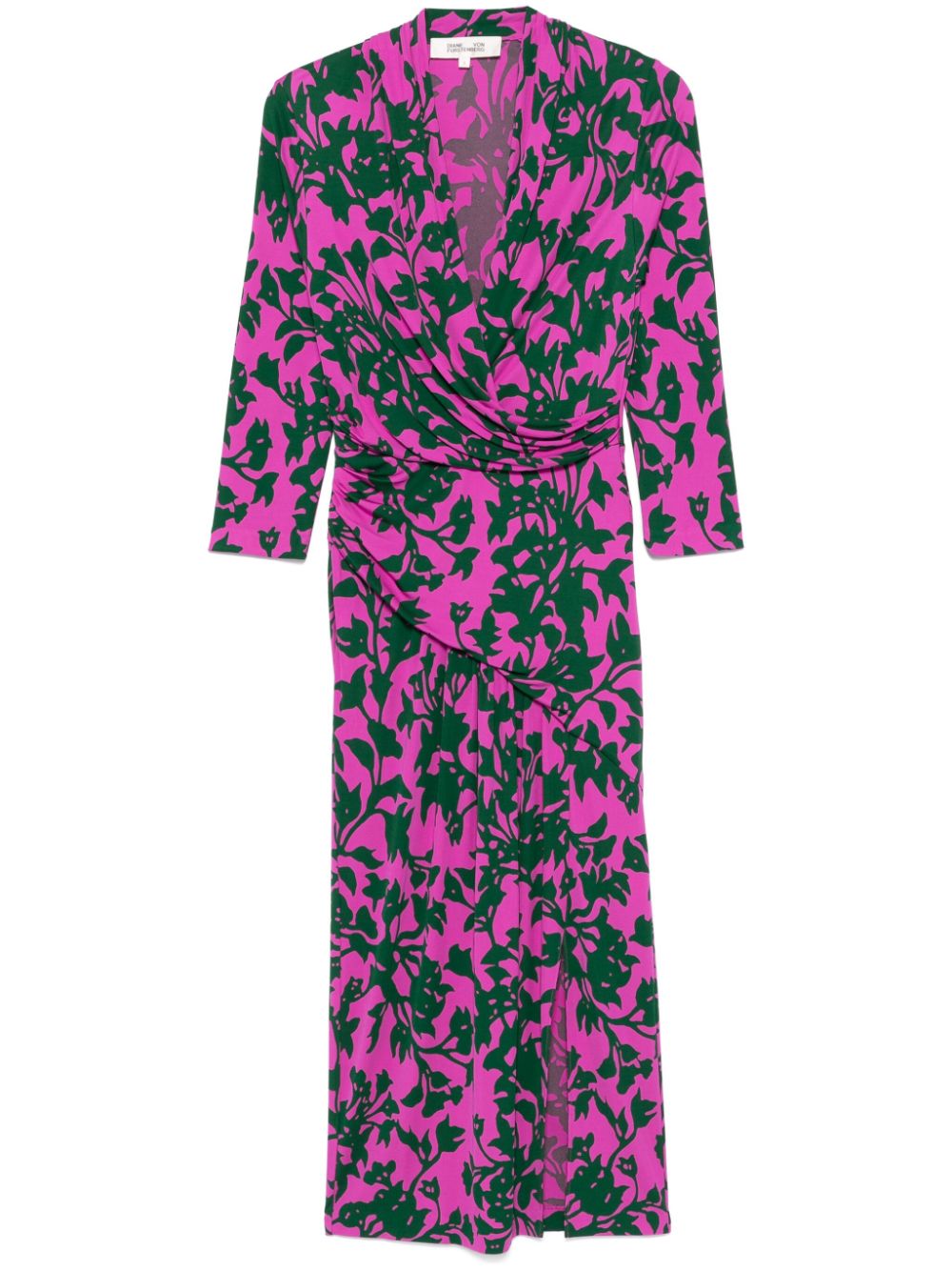 DVF Diane von Furstenberg Tash midi dress - Purple von DVF Diane von Furstenberg