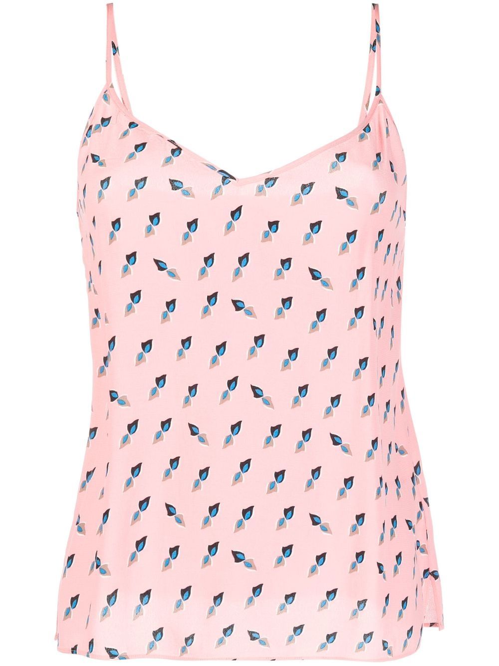 DVF Diane von Furstenberg graphic-print top - Pink von DVF Diane von Furstenberg