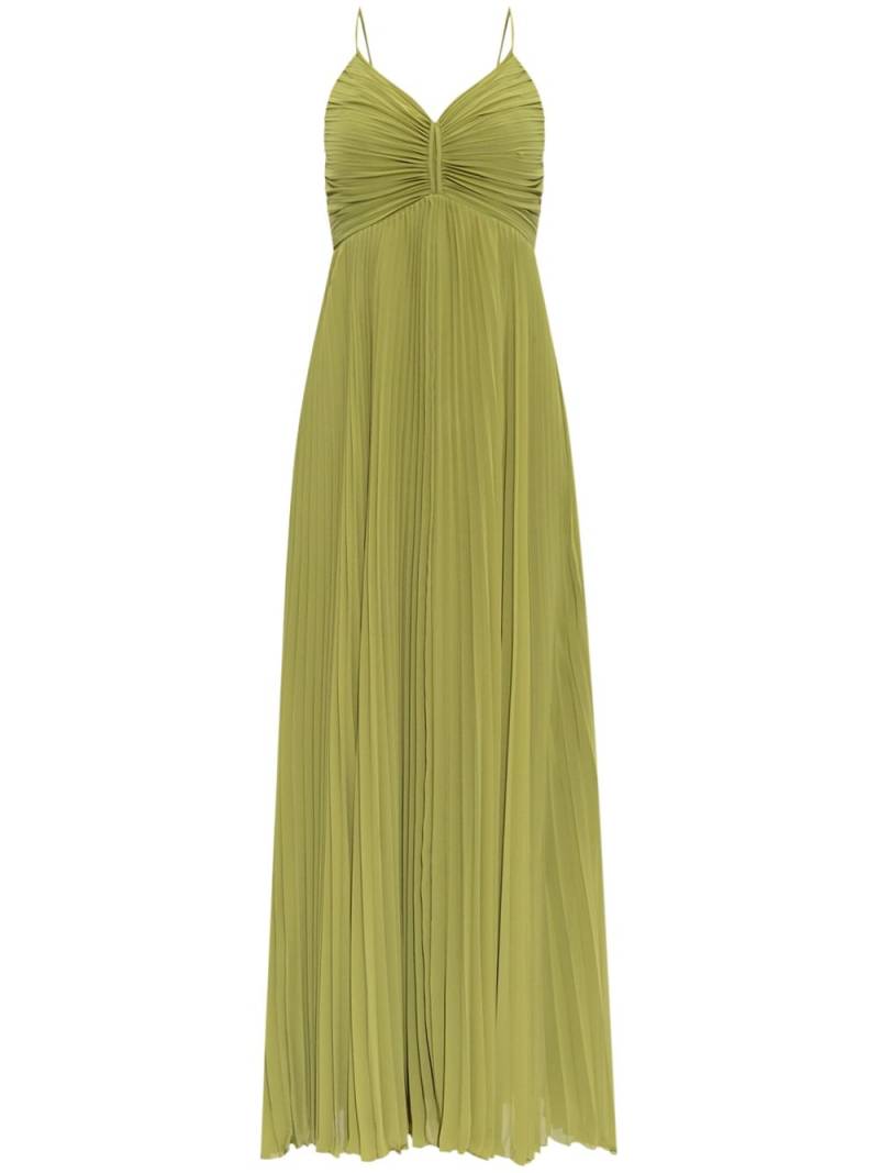 DVF Diane von Furstenberg pleated sleeveless dress - Green von DVF Diane von Furstenberg