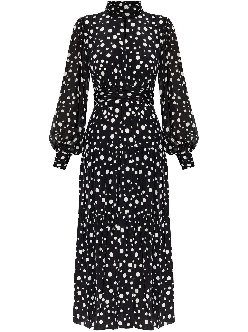 DVF Diane von Furstenberg polka dot dress - Black von DVF Diane von Furstenberg