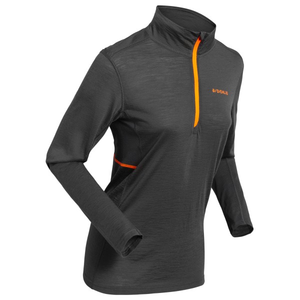 Daehlie - Women's Performance Wool Half Zip - Merinounterwäsche Gr S grau von Daehlie