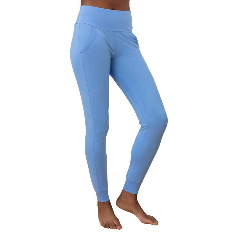 Balance Pyjama Hose Nattwell Damen Kornblumenblau S von Dagsmejan