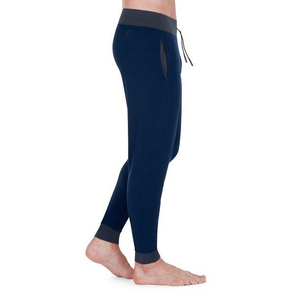 Balance Pyjama Hose Nattwell Herren Mitternachtsblau M von Dagsmejan