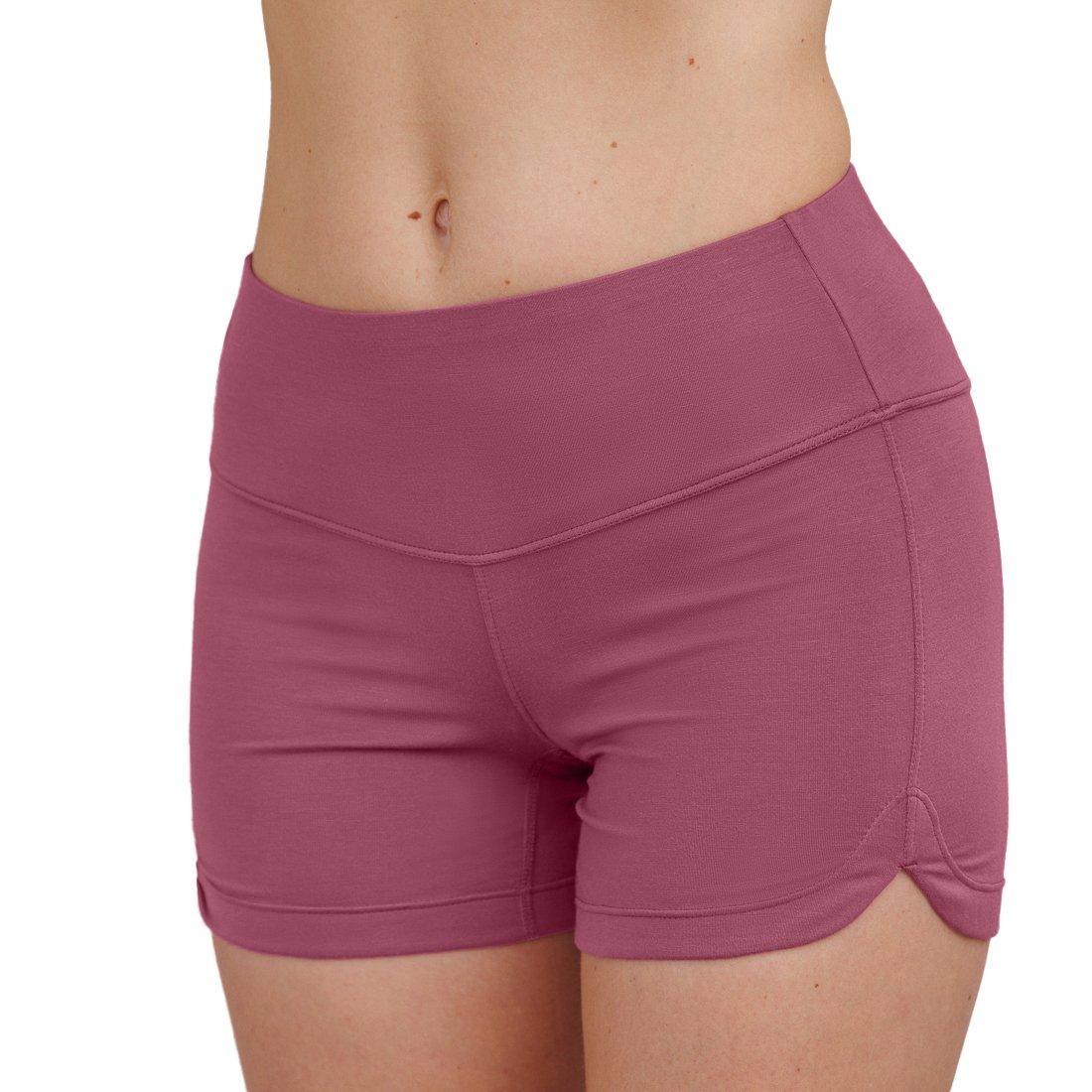 Dagsmejan - Balance Pyjama Shorts Nattwell, für Damen, Schwarze Johannisbeere, Größe M von Dagsmejan