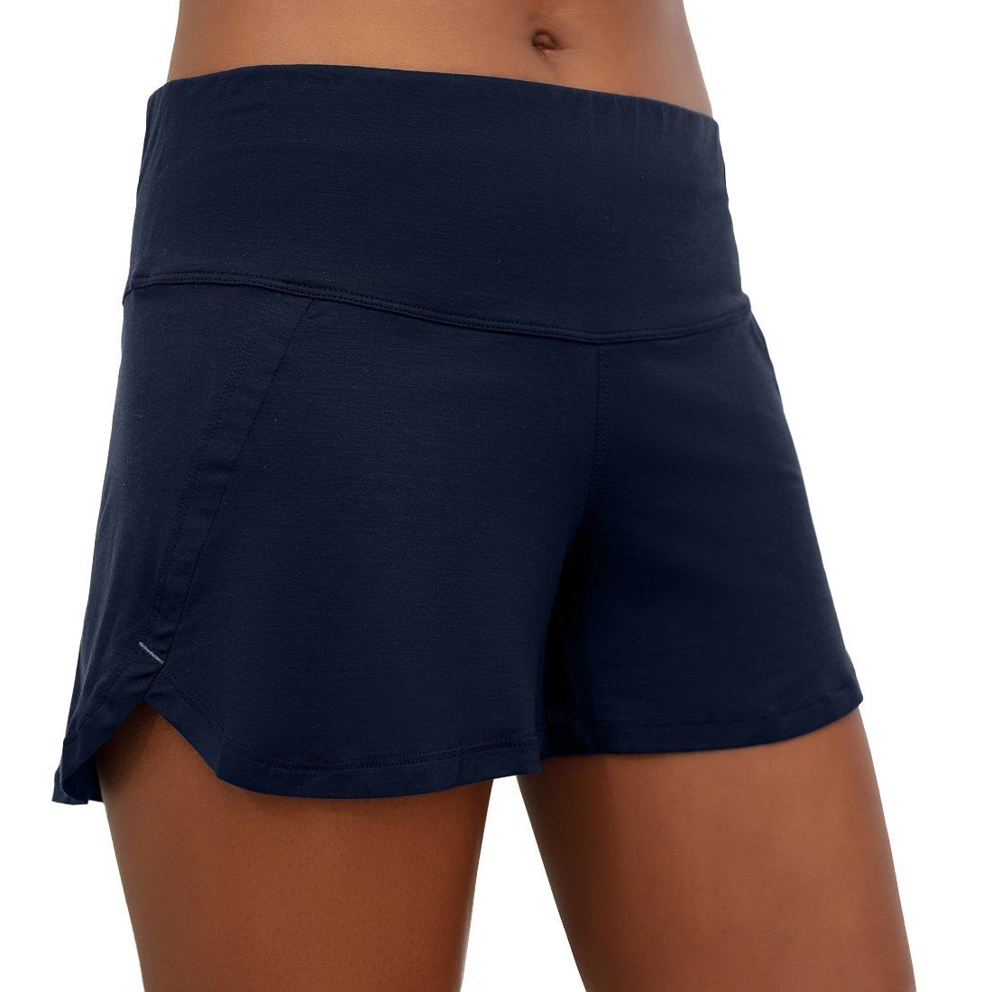 Dagsmejan - Stay Cool Pyjama Shorts Nattcool, für Damen, Marine, Größe XL von Dagsmejan