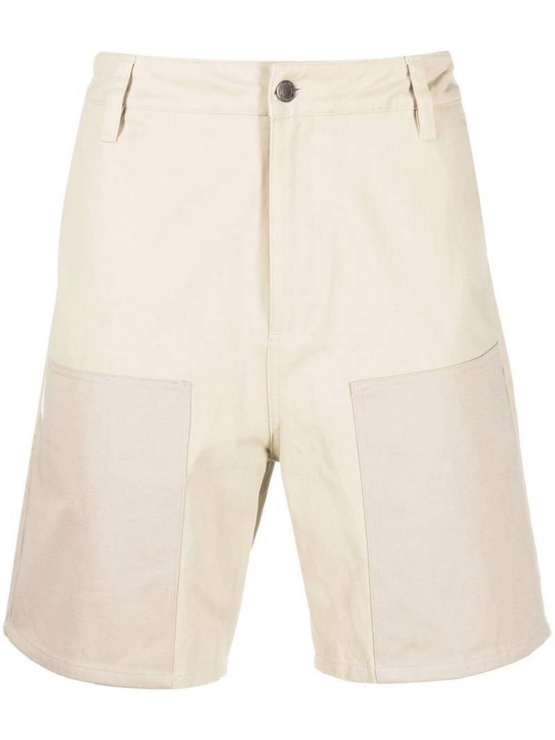 Daily Paper Mevani twill shorts - Neutrals von Daily Paper