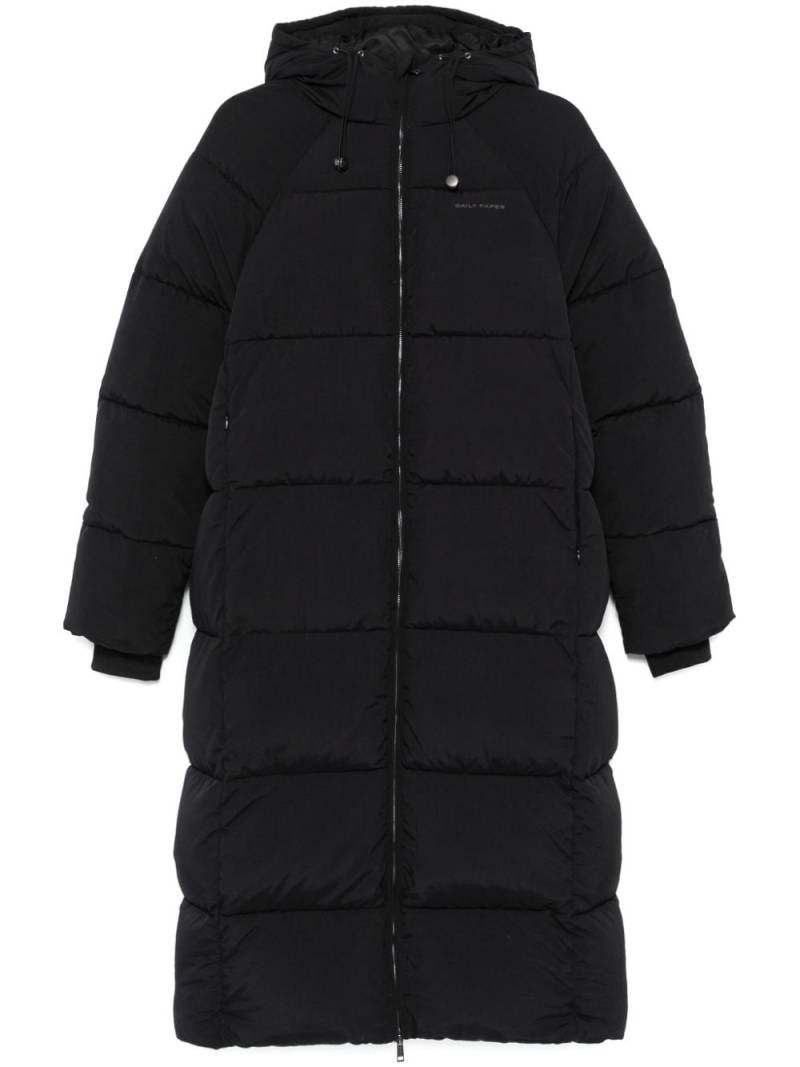 Daily Paper Relaxed puffer coat - Black von Daily Paper