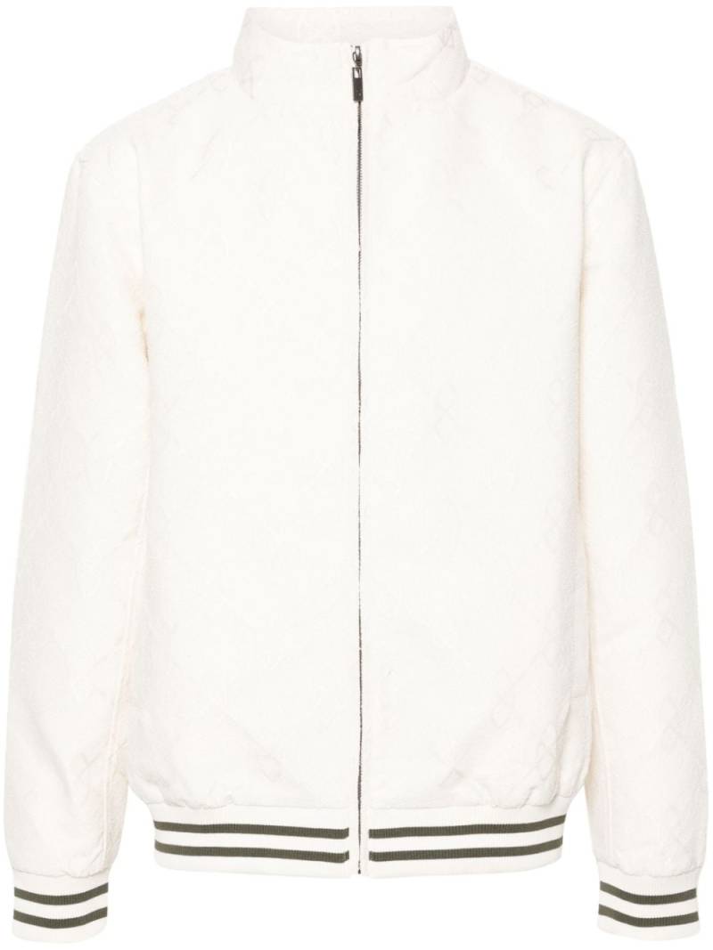 Daily Paper Shakir bouclé bomber jacket - Neutrals von Daily Paper