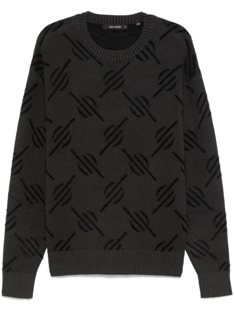 Daily Paper Tevin sweater - Black von Daily Paper