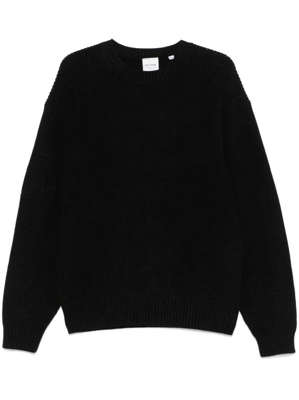 Daily Paper fisherman's-knit sweater - Black von Daily Paper