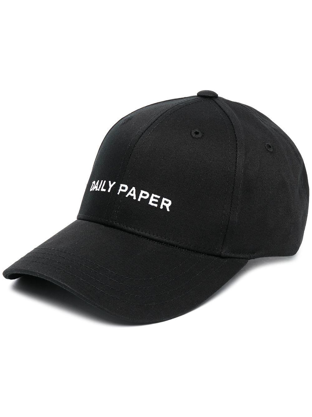 Daily Paper logo embroidered baseball cap - Black von Daily Paper