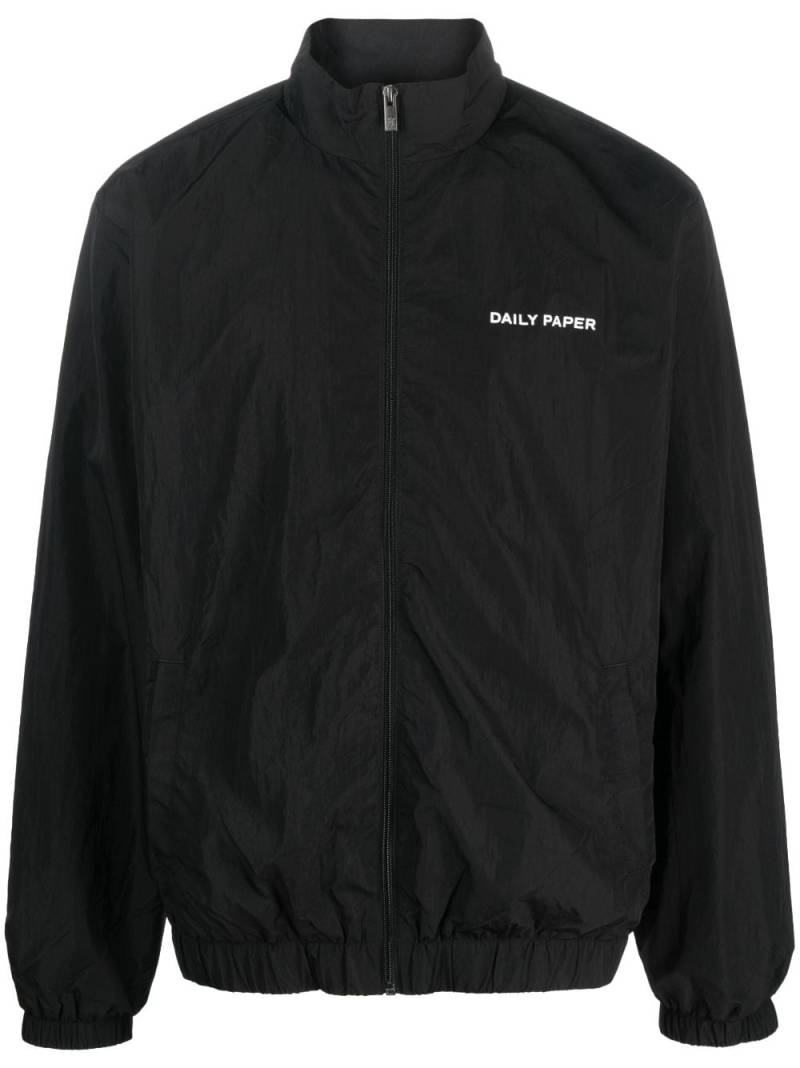 Daily Paper logo-print windbreaker - Black von Daily Paper