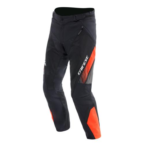 Dainese Absoluteshell Hose Drake 2 Air - schwarz-fluo rot (Grösse: 48) von Dainese