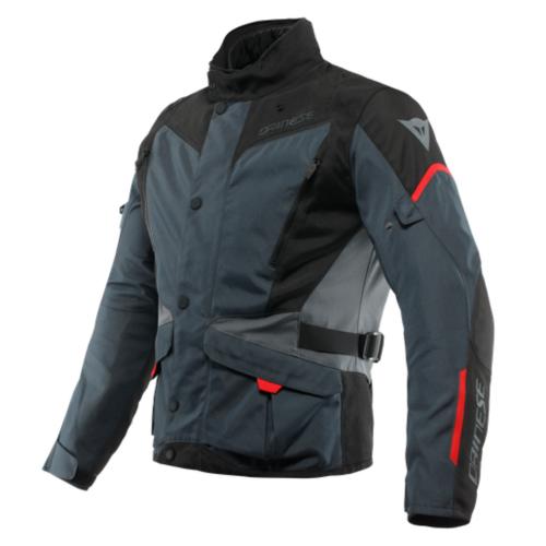 Dainese D-DRY Jacke TEMPEST 3 - ebony-schwarz-rot (Grösse: 48) von Dainese