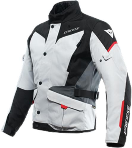 Dainese D-DRY Jacke TEMPEST 3 - grau-schwarz-rot (Grösse: 50) von Dainese