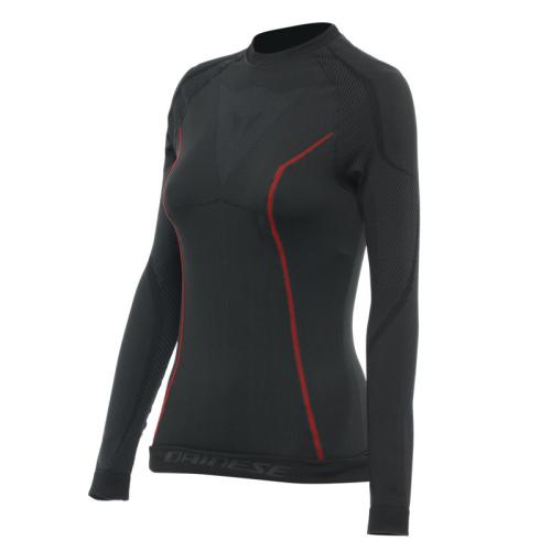 Dainese Damen Funktionsshirt LS Thermo - schwarz-rot (Grösse: XS/S) von Dainese