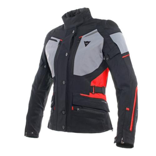 Dainese Damen GORE-TEX Jacke CARVE MASTER 2 - schwarz-grau-rot (Grösse: 50) von Dainese