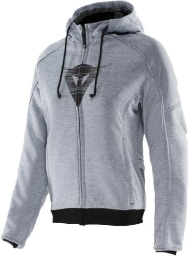 Dainese Damen Hoodie mit Reissverschluss Daemon-X Safety - grau (Grösse: 40) von Dainese