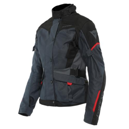 Dainese Damen Jacke D-DRY Tempest 3 - ebony-schwarz-rot (Grösse: 40) von Dainese