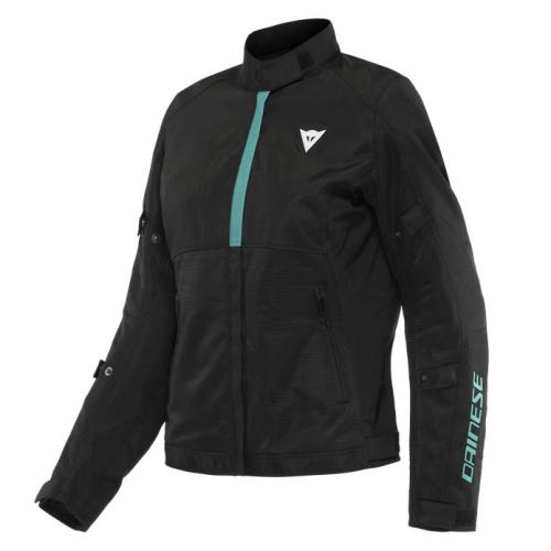 Dainese Damen Jacke TEX RISOLUTA AIR - schwarz-türkis (Grösse: 40) von Dainese