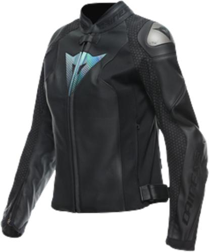 Dainese Damen Lederjacke Valorosa 50th LTD QDF - schwarz (Grösse: 42) von Dainese