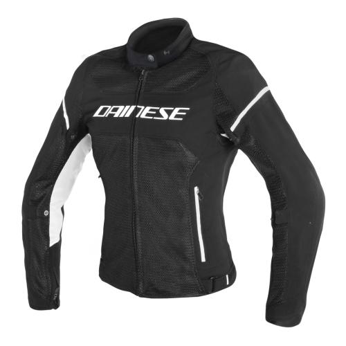 Dainese Damen TEX Jacke FRAME D1 AIR - schwarz-weiss (Grösse: 40) von Dainese