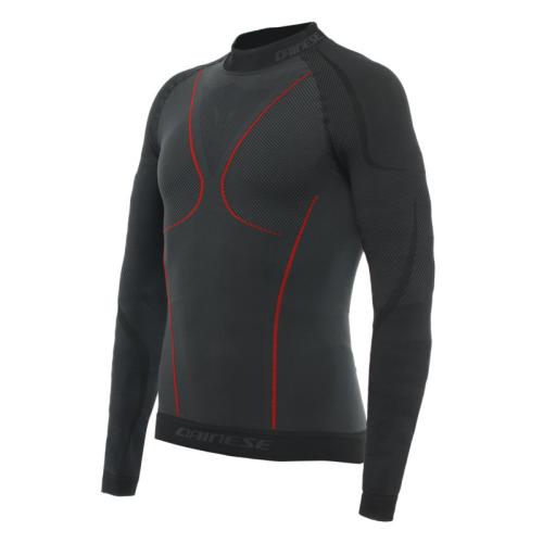 Dainese Funktionsshirt LS Thermo - schwarz-rot (Grösse: L) von Dainese