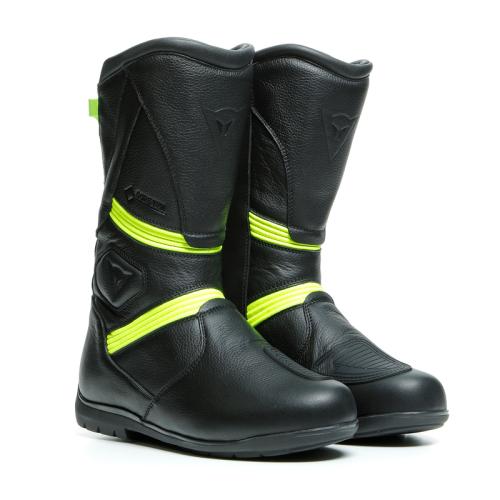 Dainese GORE-TEX Stiefel FULCRUM GT - schwarz-fluogelb (Grösse: 42) von Dainese