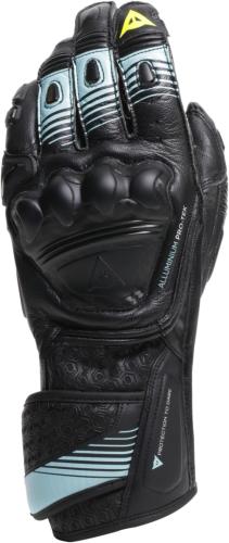 Dainese Handschuh Fiero Metal - schwarz-blau-fluo gelb (Grösse: 2XL) von Dainese