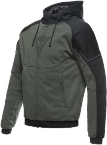 Dainese Hoodie mit Reissverschluss Daemon-X Safety - grün-schwarz (Grösse: 46) von Dainese