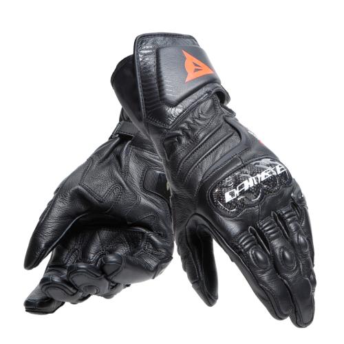 Dainese Lederhandschuhe Carbon 4 Lang - schwarz (Grösse: 2XL) von Dainese